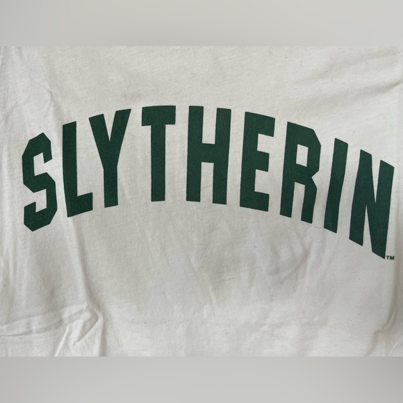 Slytherin Ladies L/S Raglan T Shirt  - size L NWOT - Picture 3 of 4